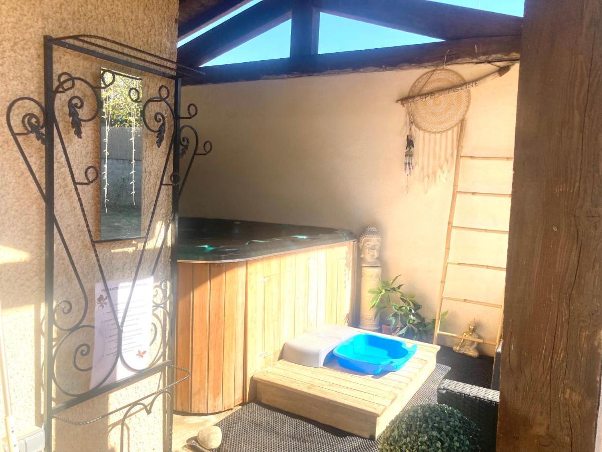 Villa 110M2, 7 Pers, Jacuzzi , 3 Chambres, Terrain Clos Et Arbore 2500M2 Trèbes Eksteriør billede